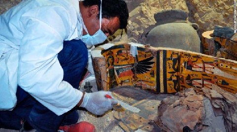 Phát hiện mộ cổ 4.400 năm tuổi ở Ai Cập