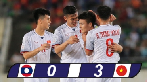 Lào 0-3 Việt Nam (AFF Cup 2018)
