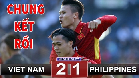 Việt Nam 2-1 Philippines (Lượt về bán kết AFF Cup 2018)