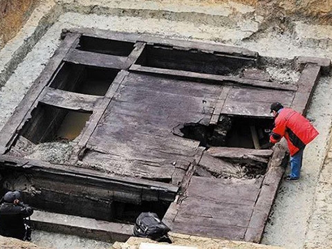 Phát hiện ngôi mộ cổ thời Xuân Thu Chiến Quốc