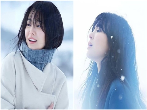 Song Hye Kyo đẹp mê hồn giữa trời tuyết trắng