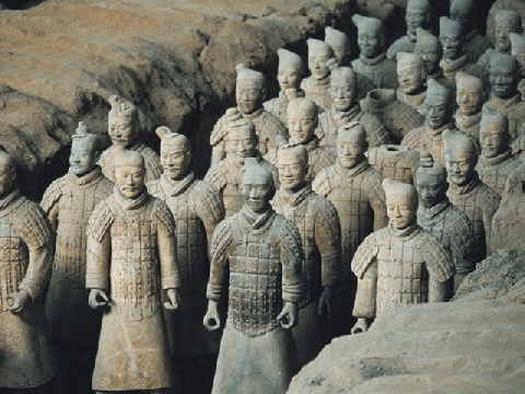 Những bí mật về đội quân đất nung trong lăng mộ Tần Thủy Hoàng