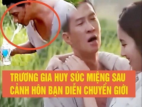 Trương Gia Huy súc miệng sau cảnh hôn mỹ nhân chuyển giới Nong Poy