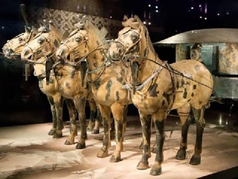 Cỗ xe ngựa có 'điều hòa không khí' của Tần Thủy Hoàng