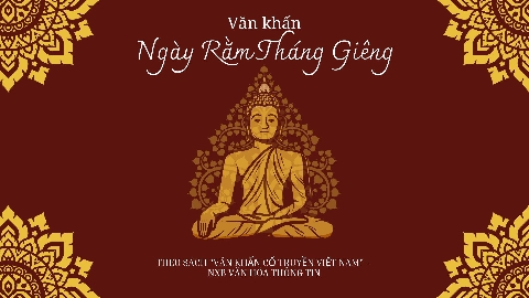 Văn khấn Rằm tháng Giêng năm Ất Tỵ 2025 chi tiết và đầy đủ.