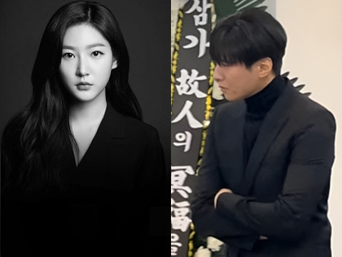 Video lễ viếng Kim Sae Ron: Won Bin rơi nước mắt trước di ảnh