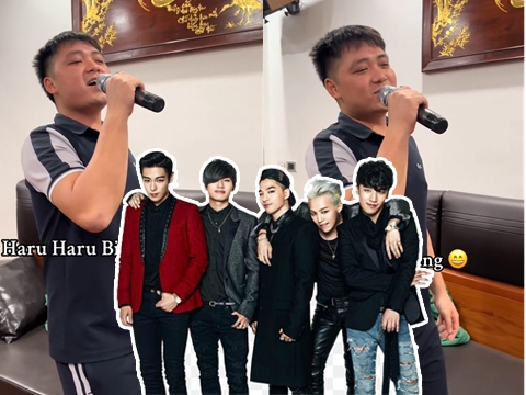 Hơi ngà ngà say, thanh niên hát Haru Haru bằng tiếng Hàn cực đỉnh