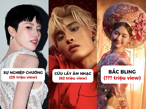 Top 5 MV Vpop nhiều lượt xem nhất từ đầu 2025