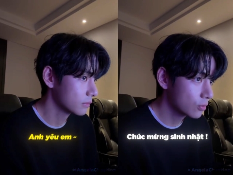 V (BTS) trổ tài nói tiếng Việt: “Anh Yêu Em” ngọt sớt